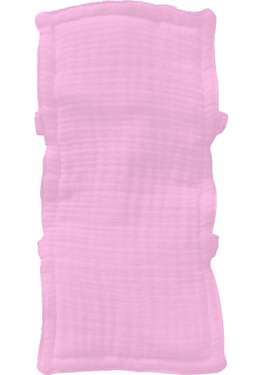 Pamuk Muslin Bebek Emzirme Yastığı Ter Emici Kol Yastığı Pembe