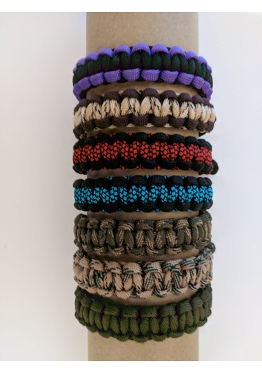 Paracord Cobra Paraşüt Ipi Survıval Mad Max Bileklik Çok Renkli