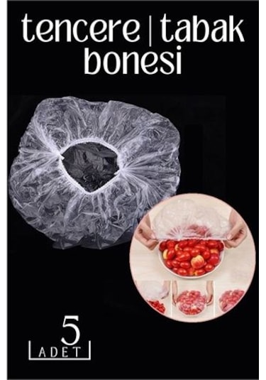 Modacar Tencere Tabak Bonesi 5 Li Paket Çok Renkli