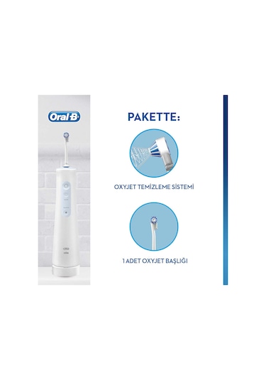 Braun Oral-B Aquacare 4 Oxyjet 4 Mod Şarjlı Ağız Duşu