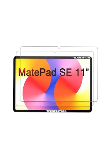 Huawei Matepad Se 11'' İnç 2024 Uyumlu Kalem Bölmeli Standlı Kılıf + Ekran Koruyucu + Kalem 3'lü Set