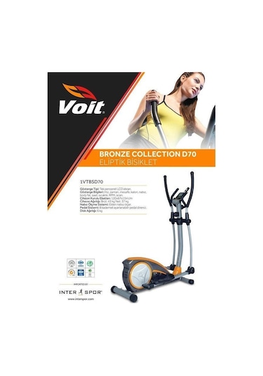 Voit D70 Bronze Collection Eliptik Bisiklet Çok Renkli