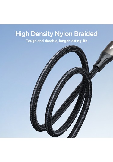 Joyroom Sa25-ac3 3a Usb'den Usb-c/type-c'ye Hızlı Şarj Veri Kablosu, Uzunluk:1,2 M