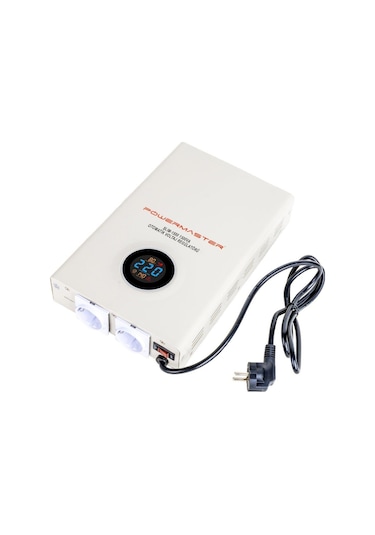 Powermaster Slım-1500 Otomatik 1500 Watt Voltaj Kombi Regülatörü