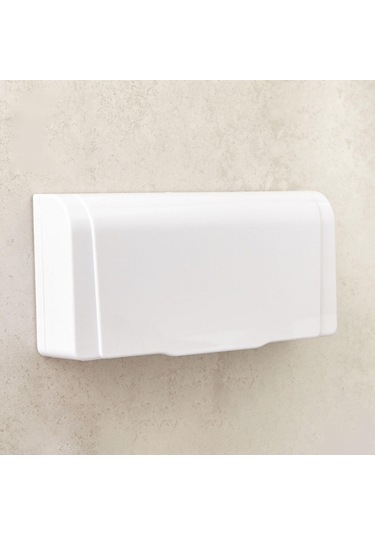 Suntek Su Geçirmez Anahtar Fiş Çıkış Kapağı Tuvalet Beyaz