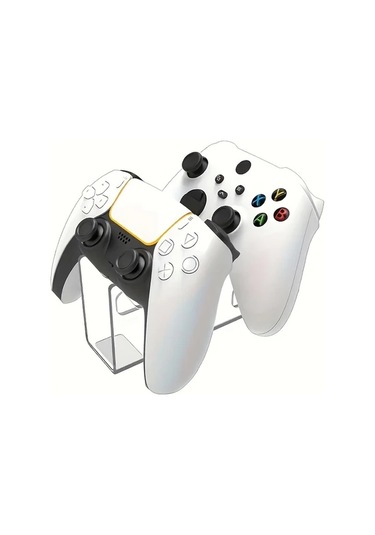 Elmpaly Transparan 1 Adet Dayanıklı Akrilik Evrensel Oyun Kumandası Standı Xbox Ps5 Ps4 Switch