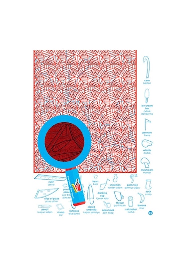 Dedektifler Için Hidden Pictures  Puzzle - Dikkat Atölyesi Yayınları