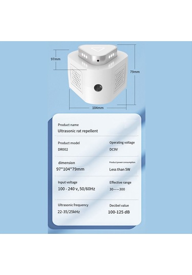 Xurunkeji Kemirgen Kovucu, Hamam Böceği, Kemirgen, Fare, Böcek, Sivrisinek, Örümcek İçin İç Mekan Ultrasonik Kovucu, Ev Kullanımı İçin Ab Fişi