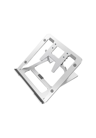 J006 Alüminyum Alaşımlı Dizüstü Soğutma Standı Katlanabilir Masaüstü Ayarlanabilir Dizüstü Braketi Yükseltmek