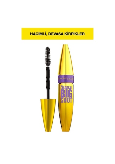 Maybelline New York The Colossal Big Shot Volum Express Maskara Siyah