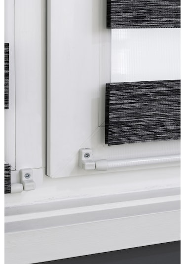 Briz Zebra Perde Cam Ve Balkon Kapı Perdesi Antrasit