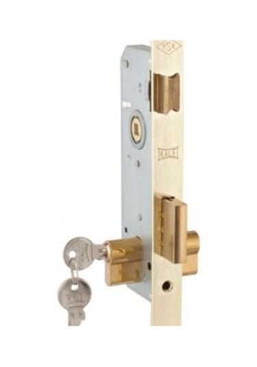 Kale Kilit 153-u Silindirli 20 Mm Dar Gömme Kilit 3