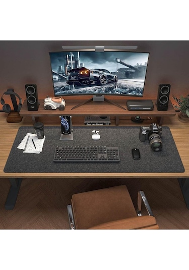 Çalışma Masası Düzenleyici Keçe Bilgisayar Mouse Pedi Mat 100x44 Cm A10
