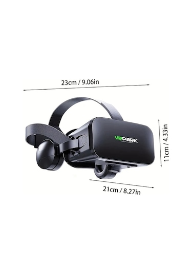 Xuweiwei J50 B03 Yeni Vr 3d Sanal Gerçeklik Gözlüğü Akıllı Telefon Uyumlu Ayarlanabilir Lens Sürükleyici Vr Deneyimi