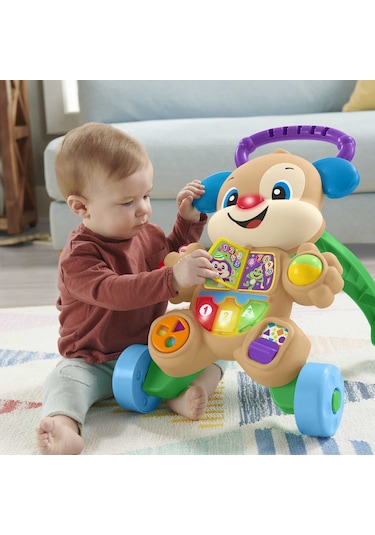 Fisher-Price Eğitici Köpekçik Türkçe Yürüme Yardımcısı Çok Renkli FTG10