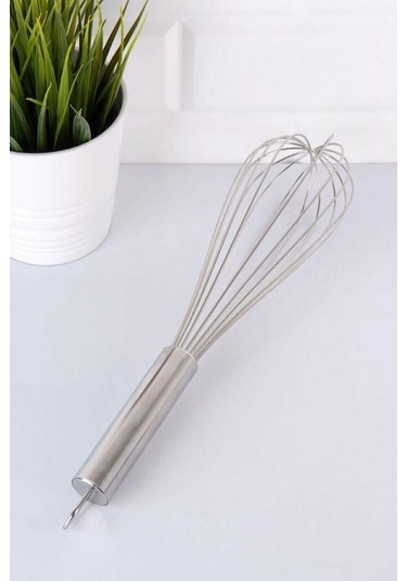 Tilbe Home Çelik Yumurta Çırpıcısı Tel + Basmalı Çelik Çırpıcı + Gri