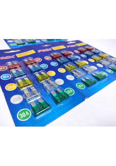 Pmx 5.Li Paket Yassı Bıçak Sigorta 10.Lu Ds10