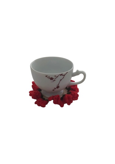 Bardak Fincan Altlıgı Çok Renkli