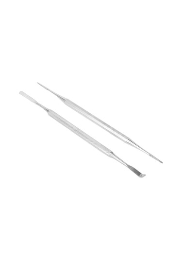 Maiyame Stainless Steel Ingrown Toenail Tool Set: Double-ended File & Lifter For Cleaning, Polishing & Correcting Toenail Grooves