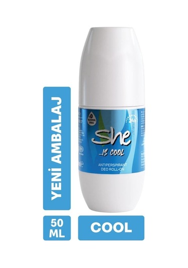 She Cool 24H Kadın Roll-On Deodorant 50 ML