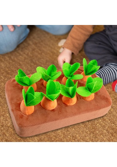 Suntek Oyunu Gelişimsel Eğitsel Çekme Motor 8-adet-havuç