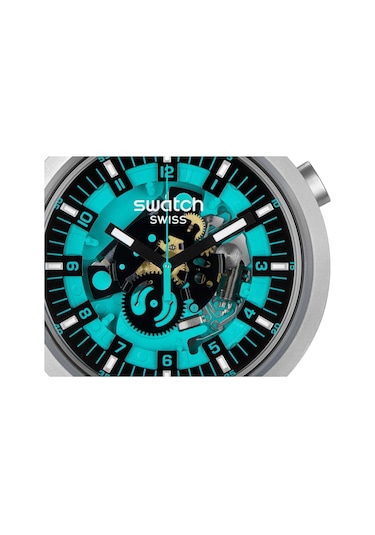 Swatch Sb07s111 Mınt Trım Kadın/erkek Kol Saati Metal