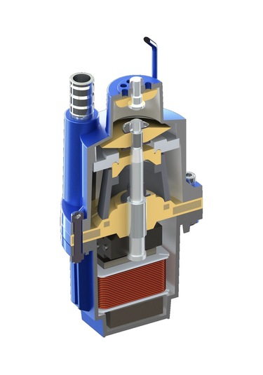 Atlas Adpu-3-1 Elektromanyetik Dalgıç Pompa 3/4" 10 Metre Kablol