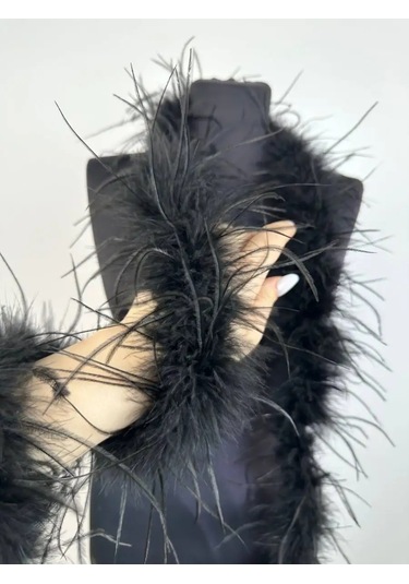 Slubov'u 95 Cm Tüylü Boa, Tüy Dekorasyonu, Elbise İçin Tüyler 143224863