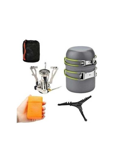 Ulzyvf Yürüyüş Tencereleri Skycity Sırt Çantası Renkli Kamp Çantası 3000w Açık Hava Ocağı Çok Renkli