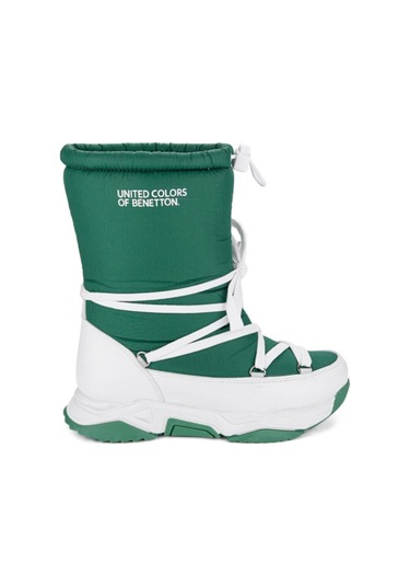 Kadın Bot - Yeşil / Beyaz Yeşil-beyaz