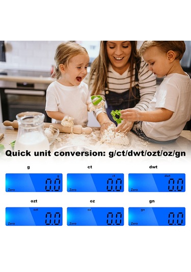 2kg/0.1g Hassas Elektrikli Mutfak Tartısı, Kahve Tartısı Gıda Tartım Posta Tartıları Çok Fonksiyonlu Tartı, Pişirme Ve Fırınlama İçin Gram Ve Ons Cinsinden Ölçer Diğer