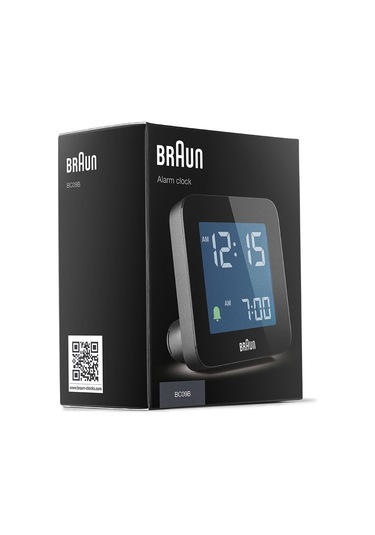 Braun Bc09b Siyah Dijital Alarmlı Masa Saati Brn.bc09b