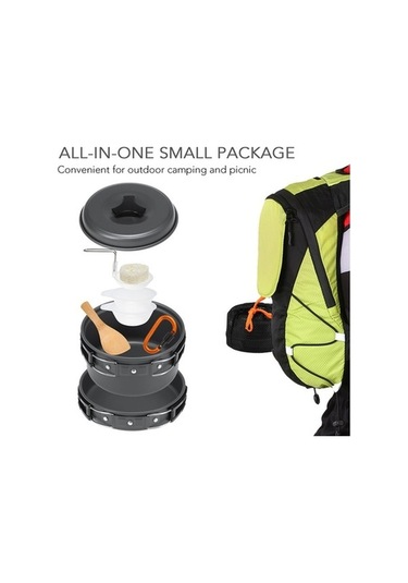 Ulzyvf Canlı Renkli Kamp Kaseleri, 10 Hb Çok Renkli Set, Sofra Ekipmanları Çok Renkli