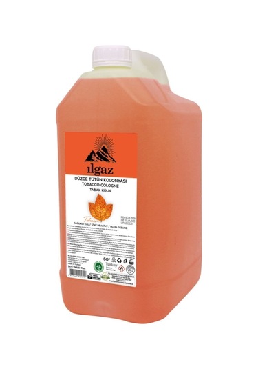 Tütün Kolonyası 5lt & Limon Kolonyası 5lt 2'li Hijyenik Bidon Kolonya Seti