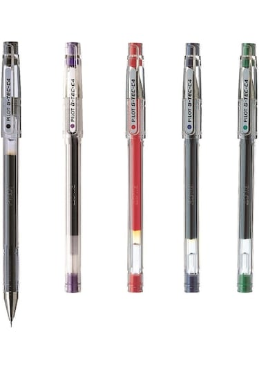 Pilot Roller Kalem G-Tec-C4 Iğne Uç 0.4 MM 12'li Kutu Renk Seçene Mavi