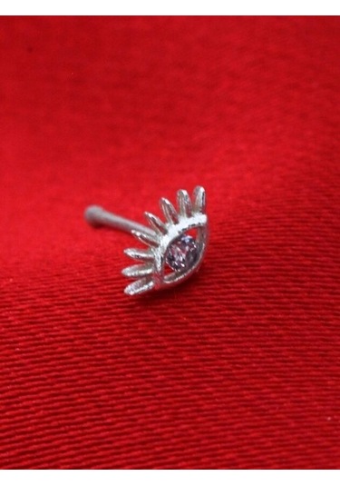 Gümüş Zirkon Taş Göz Figür Hızma 925 Ayar Hızma-hızma42 Gümüş