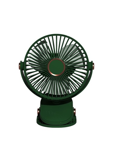 Ruyı Şarj Edilebilir Model 2000mah Katlanabilir Geri Çekilebilir Fan Taşınabilir Açık Seyahat Ev Masaüstü Fan 4481 Yeşil