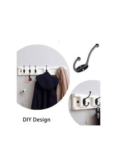 10 Kanca + 20 Vida Bir Paket Dolap Palto Askısı Amerikan Palto Askısı, Qd Diğer