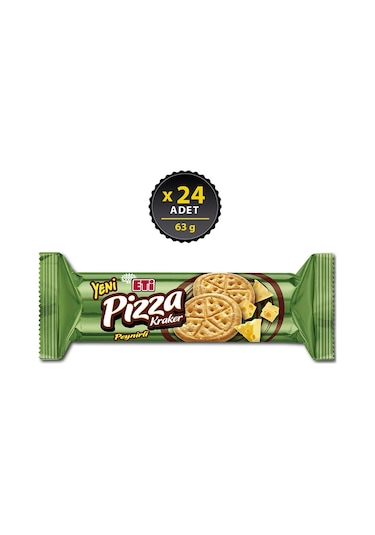 Eti Pizza Kraker Peynirli 24 x 63 G