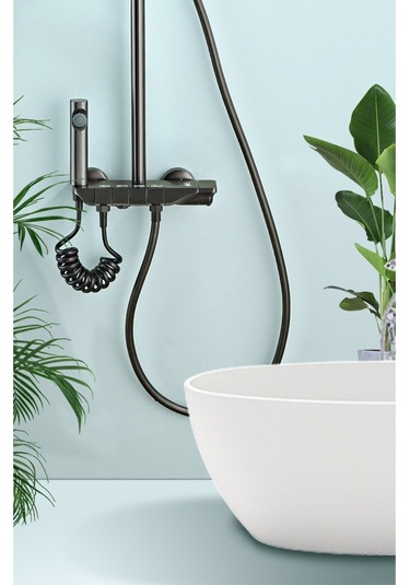 Nefa Yapı Piyano Gri Duş Ünitesi Diğer