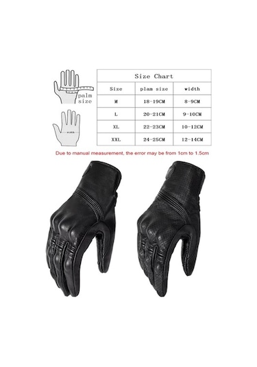 Motowolf Motosiklet Eldiveni 100% Koyun Derisi Full Koruma