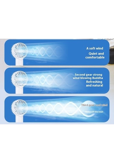 Serene Space El Tipi Sisleme Fanı 3191 Beyaz