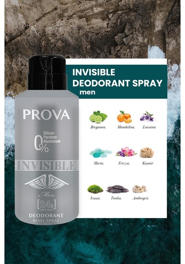 Prova Invisible Erkek Deodorant 150 ML