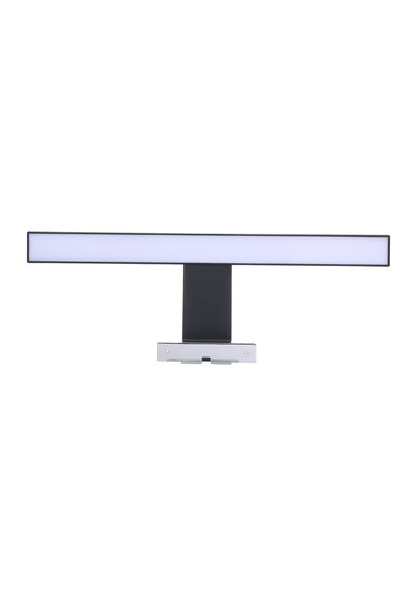 Lemestar Modern Led Aynalı Banyo Aydınlatması, 6w, 30cm, Abs Siyah Mat, Ip44 Koruma, 110-240v Siyah