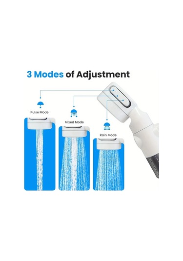 Willowhaven Mavi Taşınabilir Elektrikli Duş Pompası: Usb Şarjlı Dijital Ekran Çoklu Mod Camping