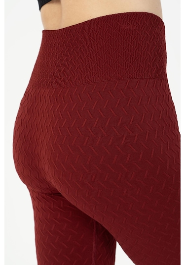 Maraton Seamless Kadın Bordo- Tayt Bordo-