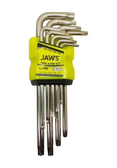 Nalburkent Jaws Tork Alyan Seti Takımı 9 Parça Profesyonel Yerli Üretim Jas150