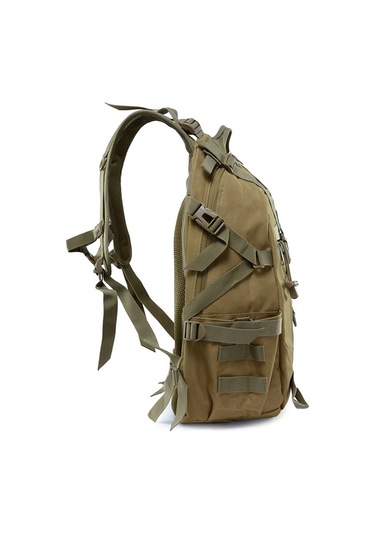 Jsm J012 25l Büyük Kapasiteli Kamuflaj Sırt Çantası Haki Haki Yeşili