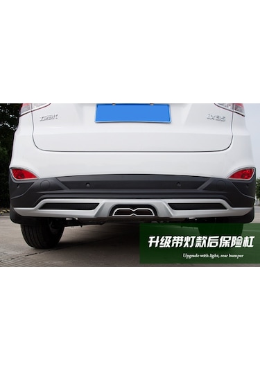 Hyundai İx35 Ön Arka Tampon Koruma Oem Stil Ledli 2009-2016