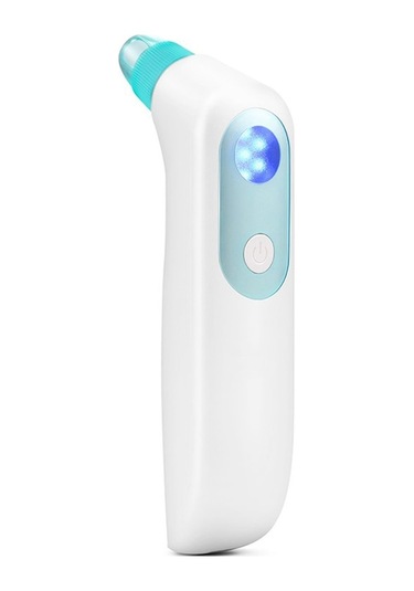 Beyaz Yüz Temizleme Aleti: 3 Seviye Emme Gücü, 4 Fırça Ucu, 500mah Pil, Akne Ve Siyah Nokta Temizleyici - Abs Malzeme Çok Renkli Çok Renkli